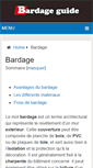 Mobile Screenshot of bardage-guide.com